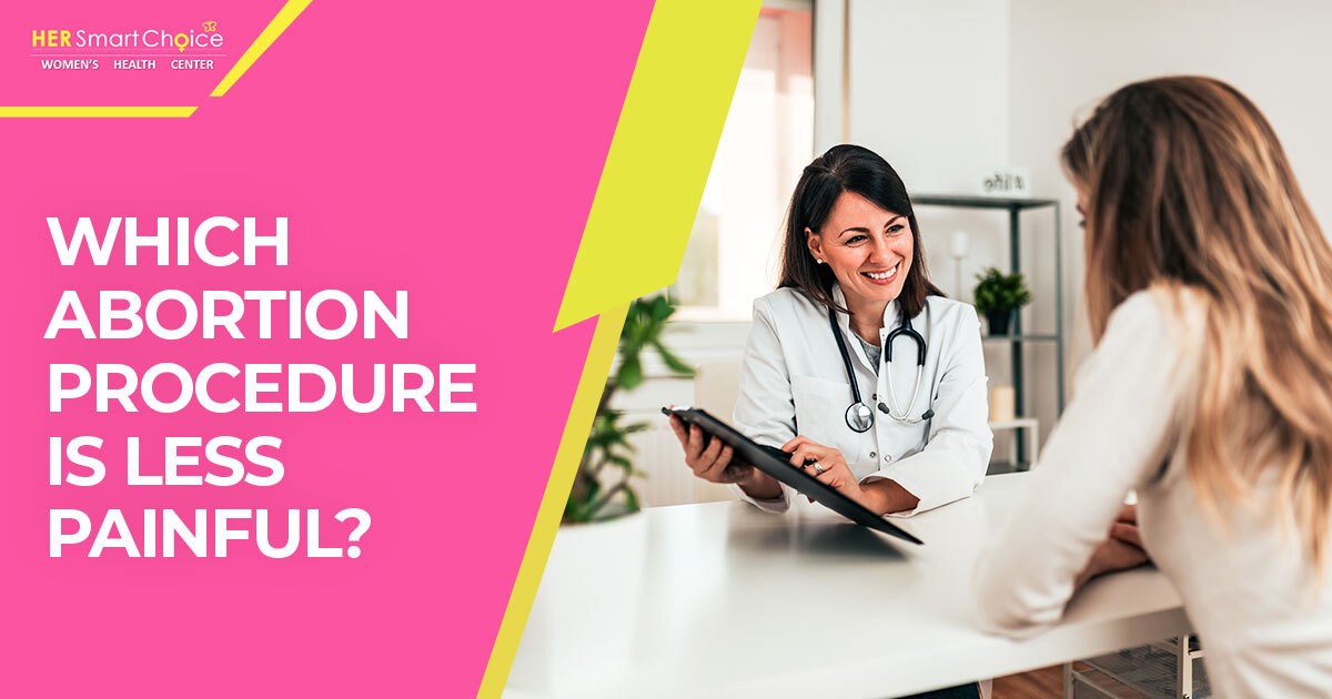 less painful abortion procedure