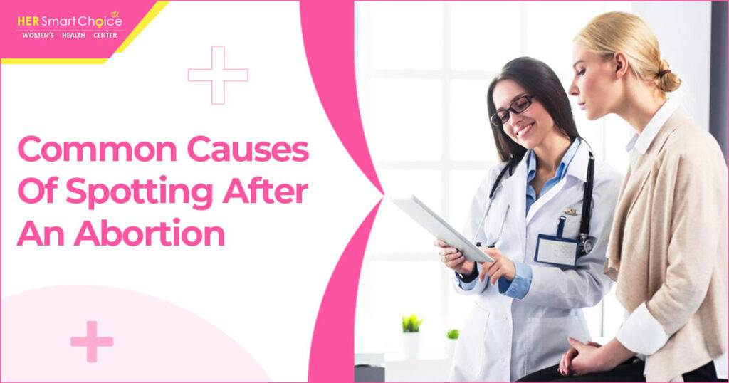 spotting after abortion