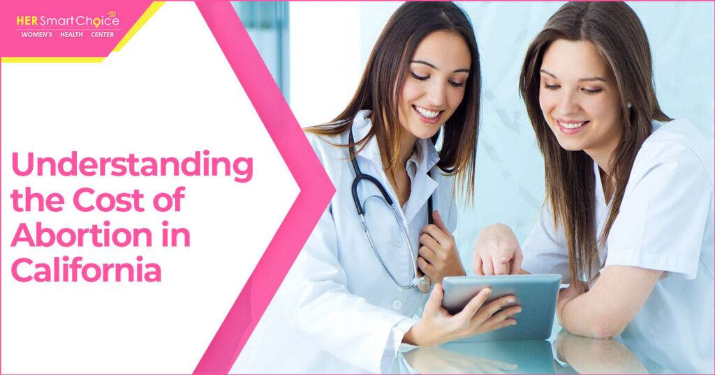 cost of abortion in California