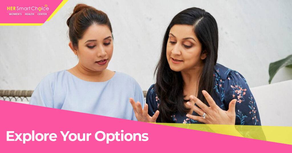 Incomplete abortion options