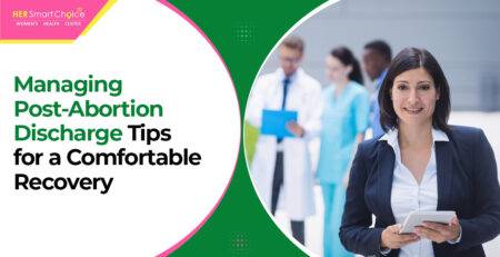 post-abortion discharge
