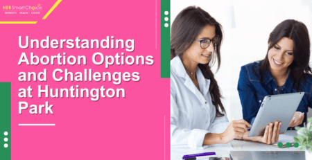 Abortion option at Huntington park