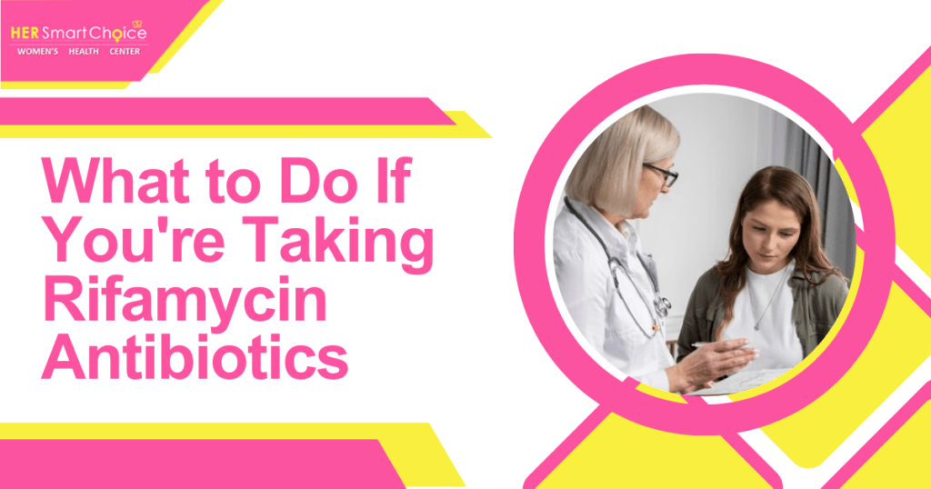 Antibiotics and birth control