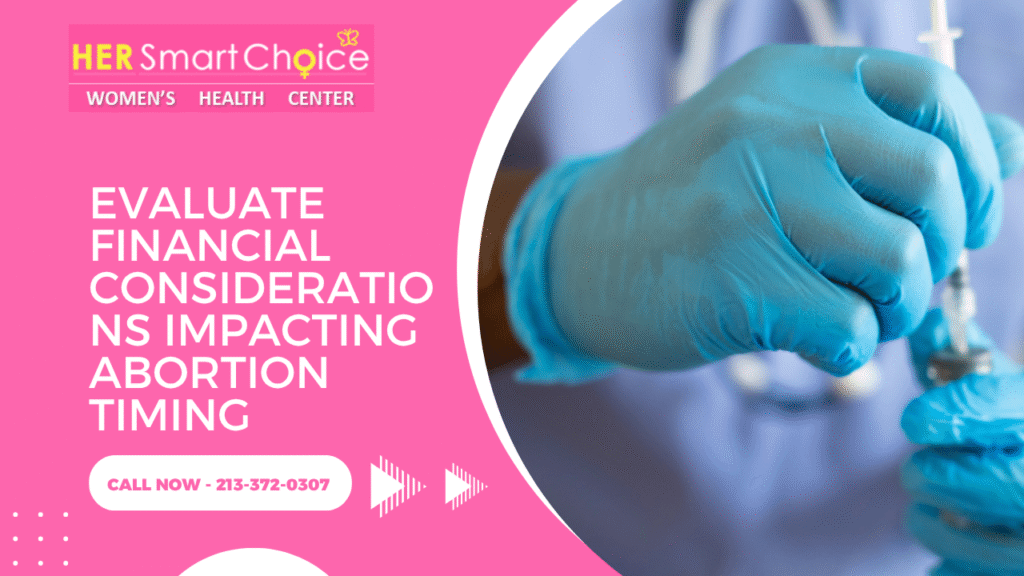 Evaluate Financial Considerations Impacting Abortion Timing