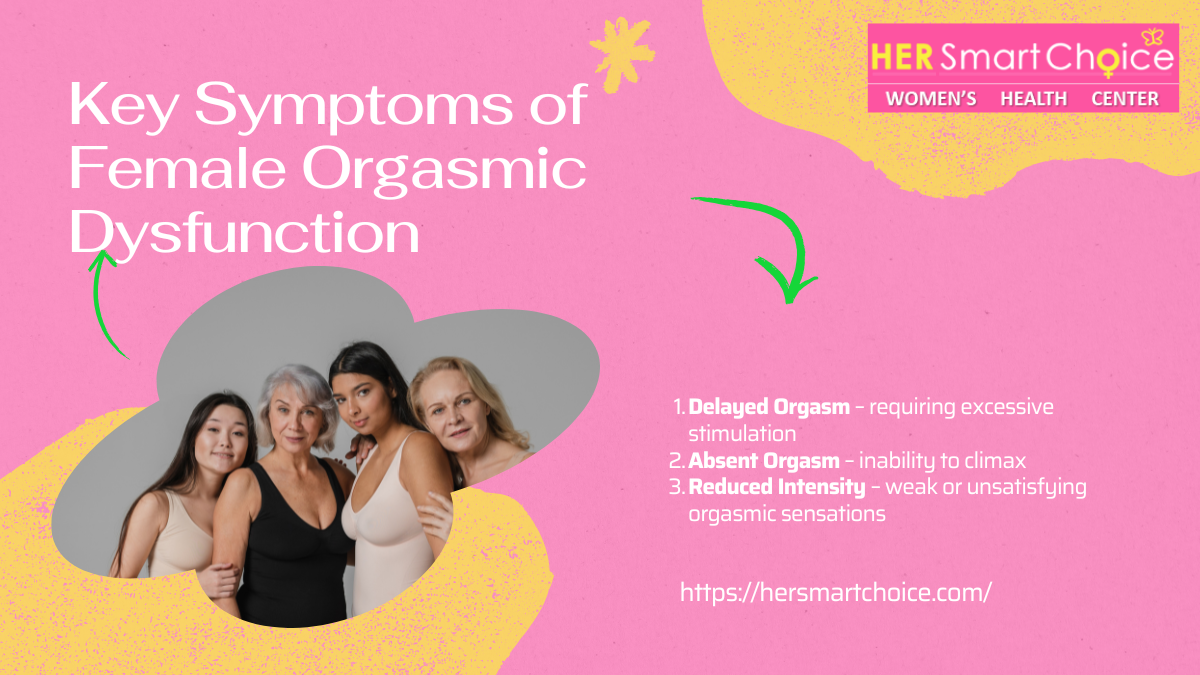 What Are the Key Symptoms of Female Orgasmic Dysfunction