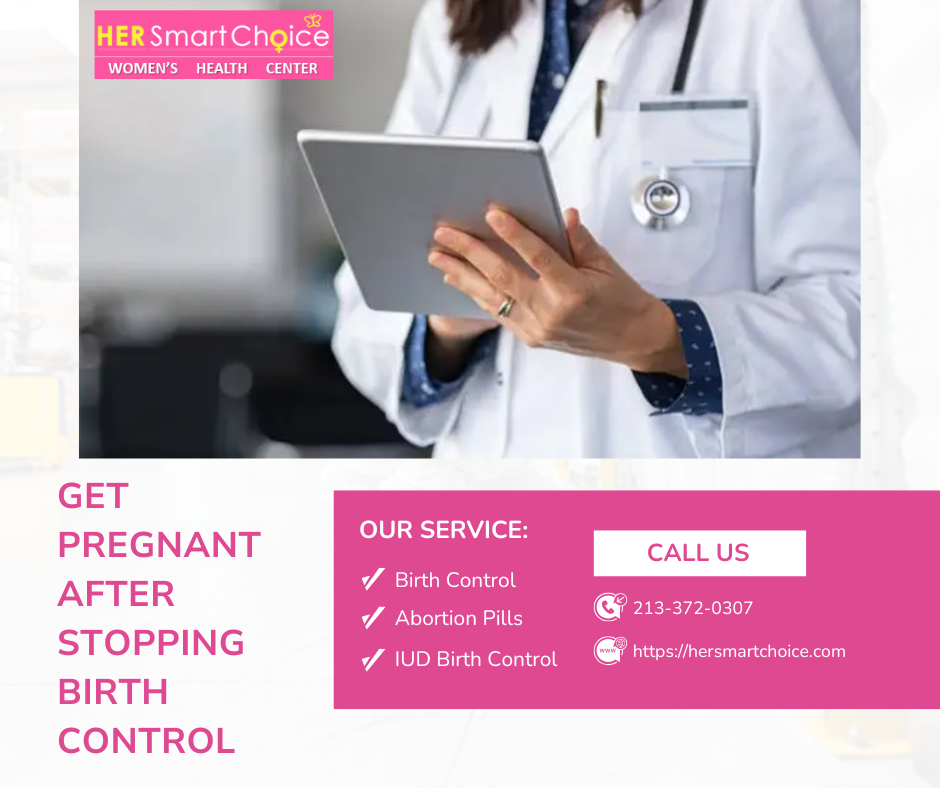 Get Pregnant After Stopping Birth Control